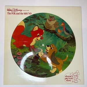 Disney The Fox and the Hound Picture Disk